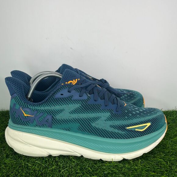 Hoka One CLIFTON 9 Men's 11 Running Sneaker - Picture 3 of 8